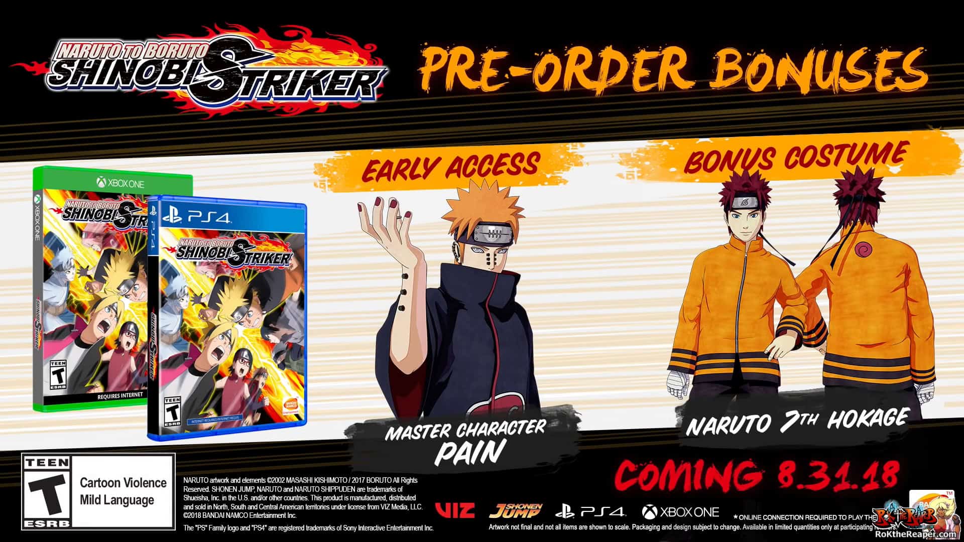 Naruto To Boruto Shinobi Striker Release Date